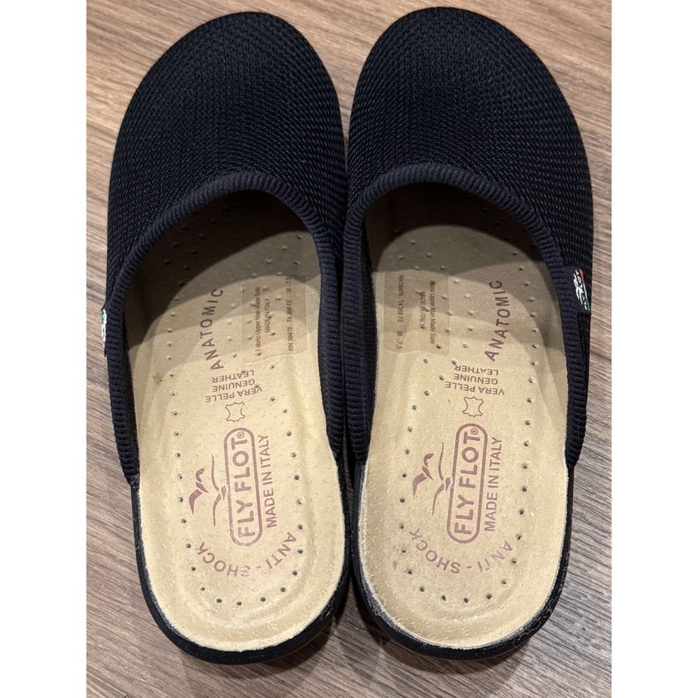 Fly Flot Clogs, Made In Italy, Anatomical, Anti-Shock, Black, Lite Weight, EUC - Picture 6 of 16